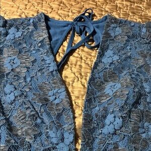 Elegant Blue Lace Women’s Intimate